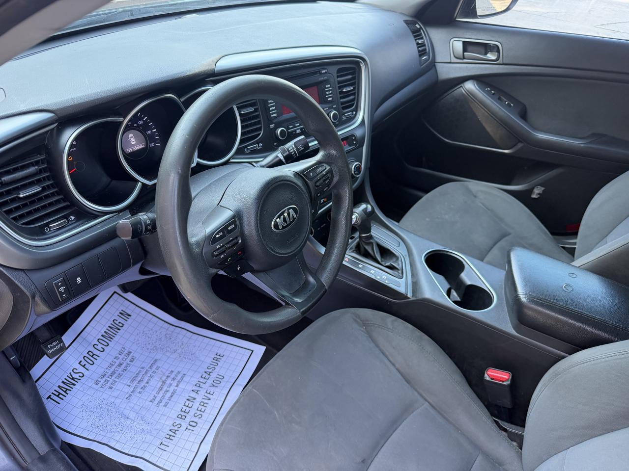 Kia Optima LX 2015