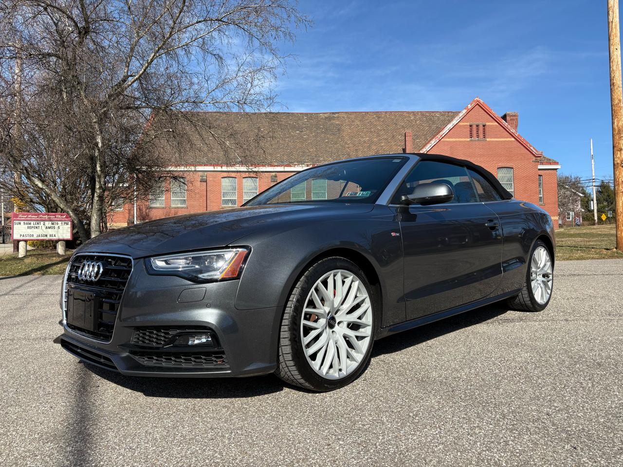 Audi A5 2.0T Premium Cabriolet quattro 2017