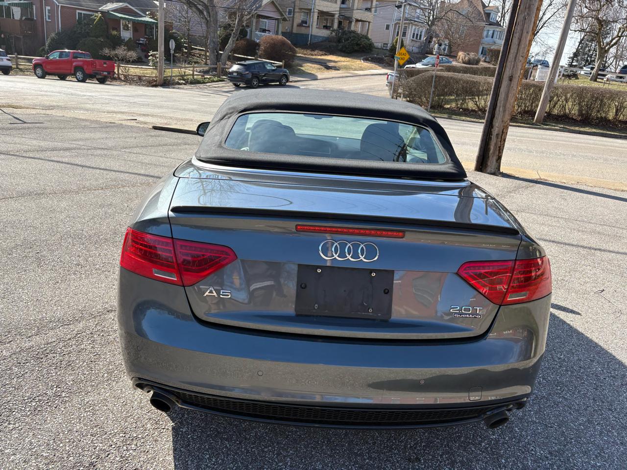 Audi A5 2.0T Premium Cabriolet quattro 2017