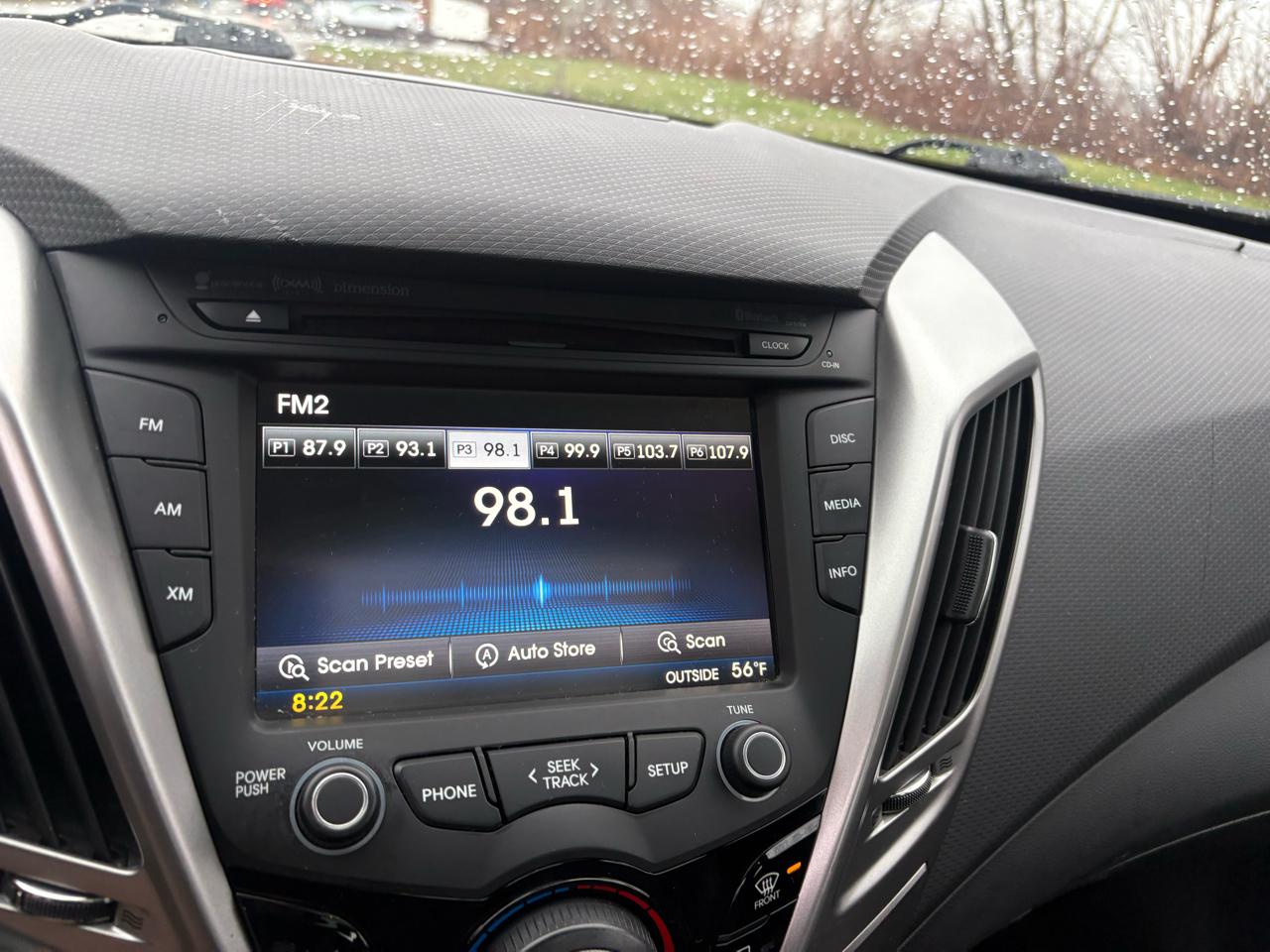 Hyundai Veloster Base 2016