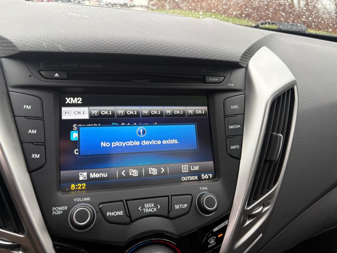 Hyundai Veloster Base 2016