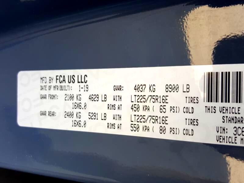 RAM Promaster 2500 High Roof Tradesman 159-in. WB 2019 RAM Promaster 2500 High Roof Tradesman 159-in. WB 2019