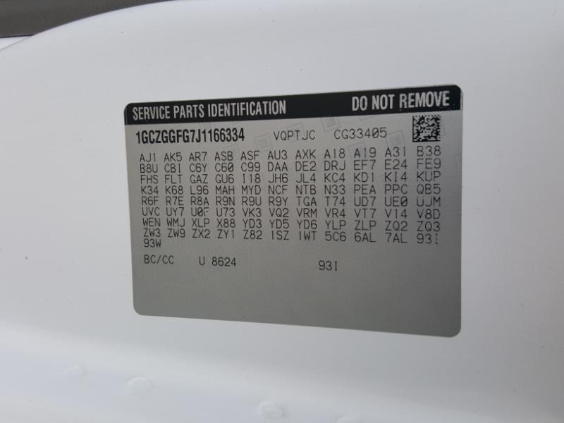 Chevrolet Express 3500 Cargo 2018