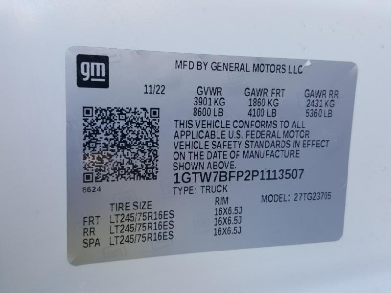 GMC Savana G2500 Extended Cargo 2023