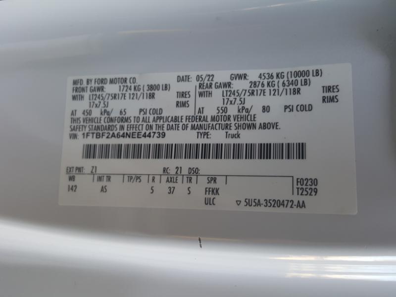 Ford F-250 SD XL 2WD 2022