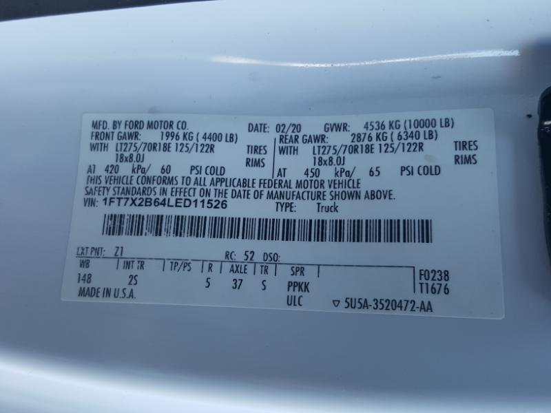 Ford F-250 SD XLT SuperCab 4WD 2020