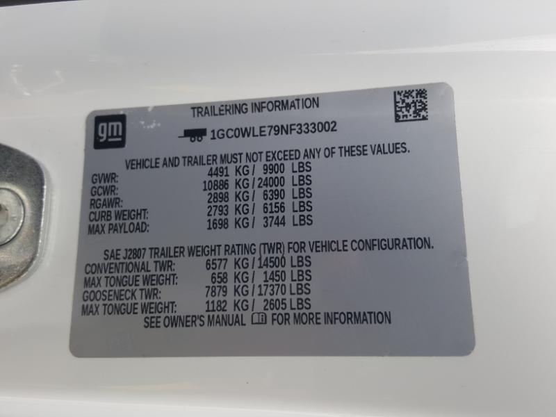 Chevrolet Silverado 2500HD Work Truck 2WD 2022