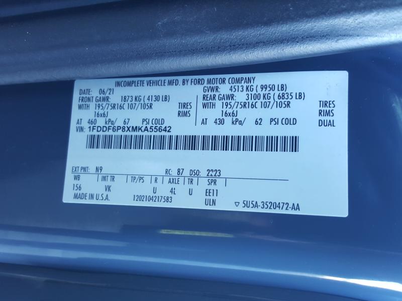 Ford Transit T-350 HD DRW 2021