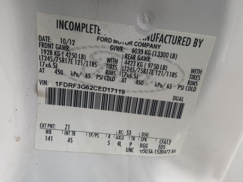 Ford F-350 SD XL DRW 2WD 2012