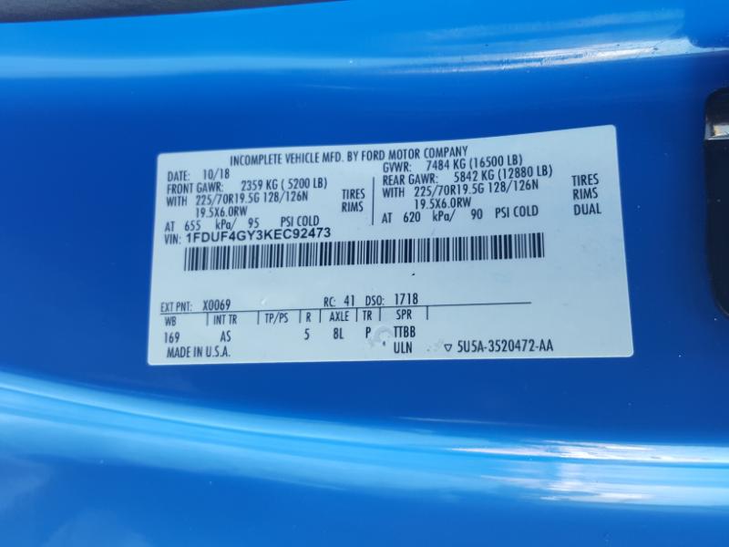 Ford F-450 SD Regular Cab DRW 2WD 2019