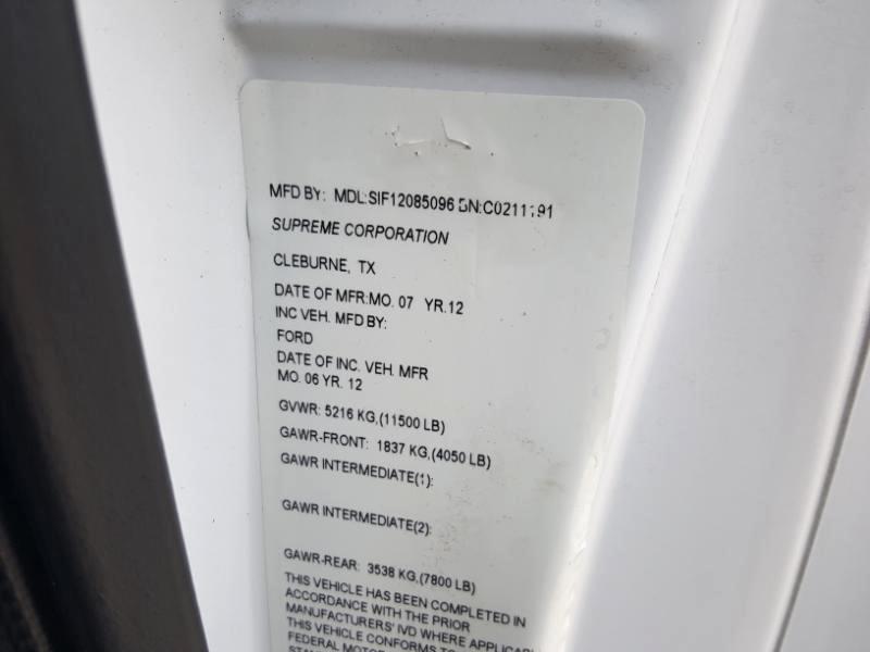 Ford Econoline E-350 Super Duty 2012