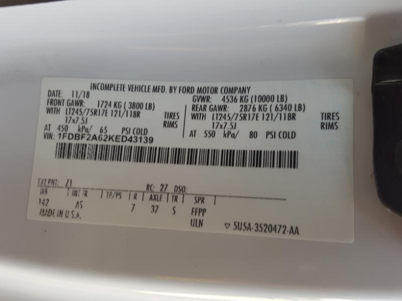 Ford F-250 SD XL 2WD 2019