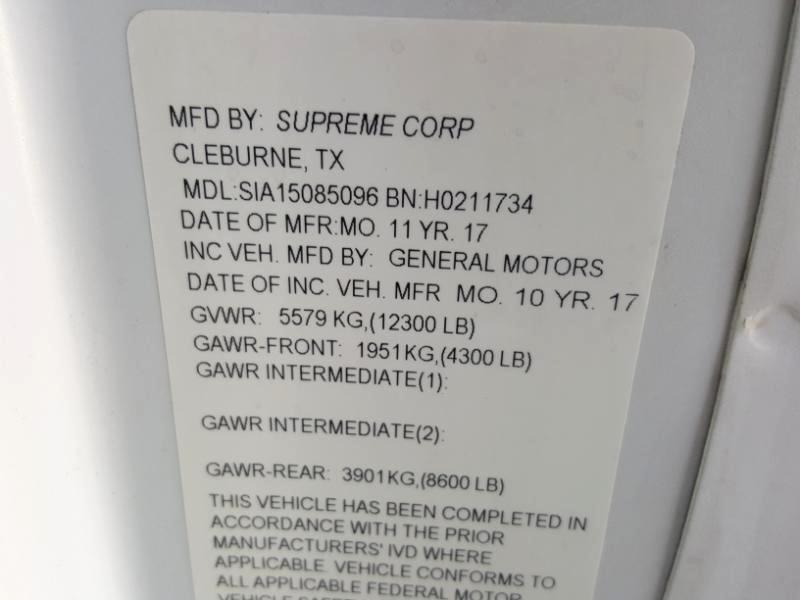 Chevrolet Express G3500 159" 2017