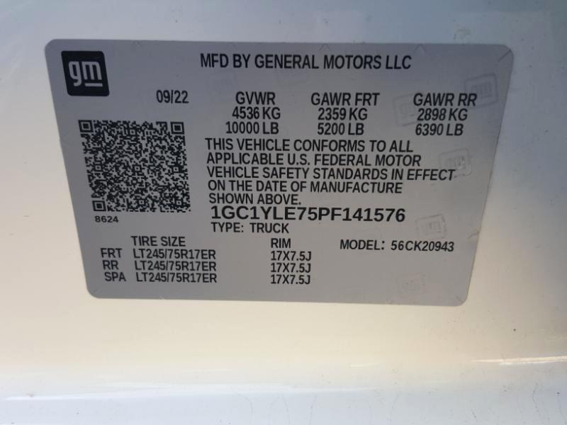 Chevrolet Silverado 2500HD Work Truck Crew Cab Long Box 4WD 2023