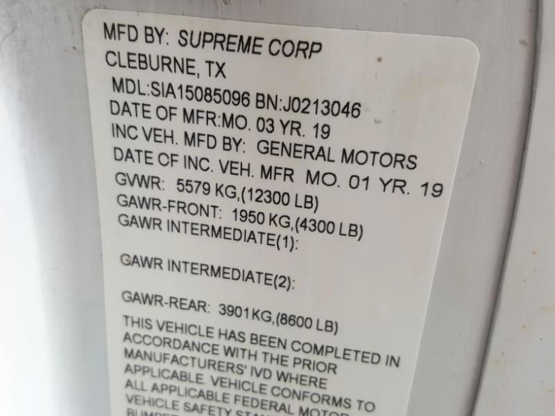 Chevrolet Express G3500 159" 2019