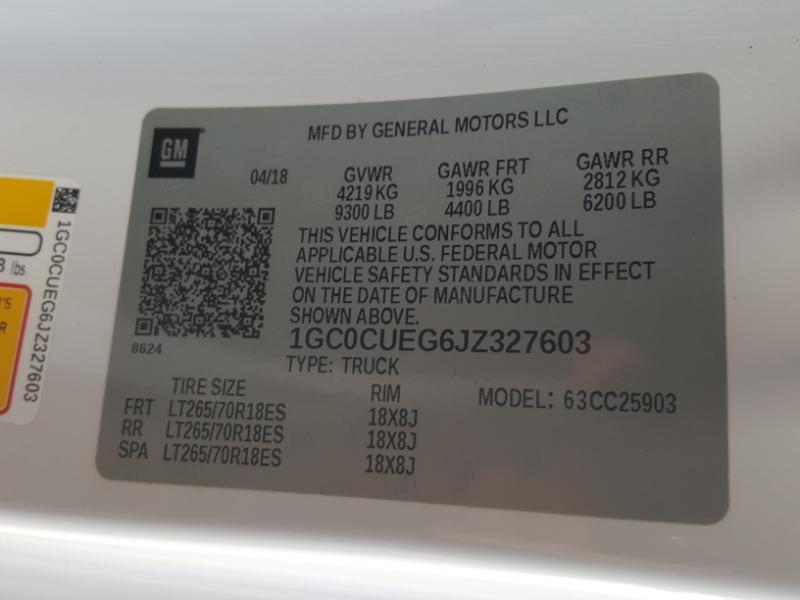 Chevrolet Silverado 2500HD Work Truck 2WD 2018