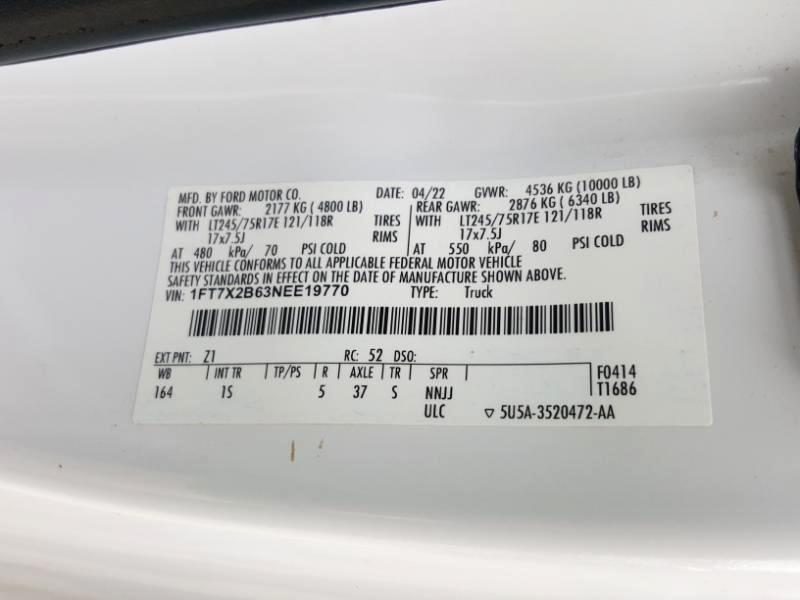 Ford F-250 SD XL SuperCab Long Bed 4WD 2022