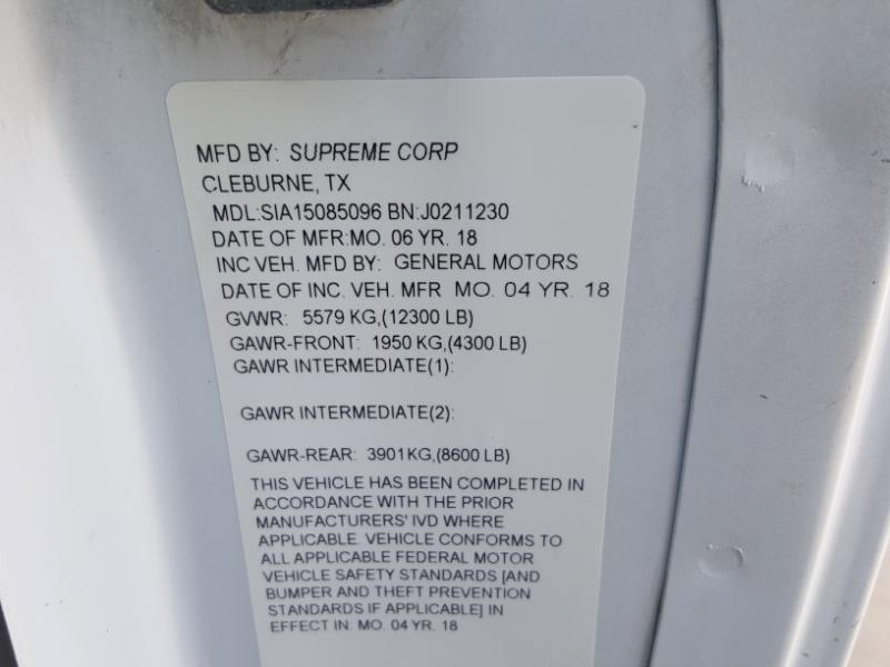 Chevrolet Express G3500 159" 2018