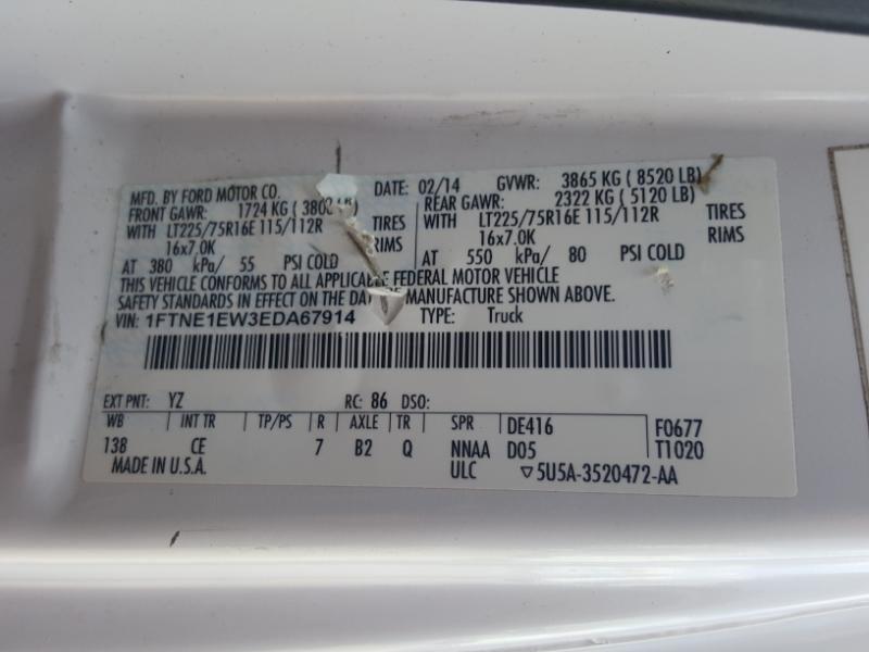 Ford Econoline E-150 2014