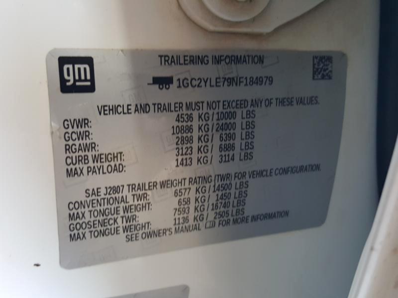 Chevrolet Silverado 2500HD Work Truck Double Cab Short Box 4WD 2022