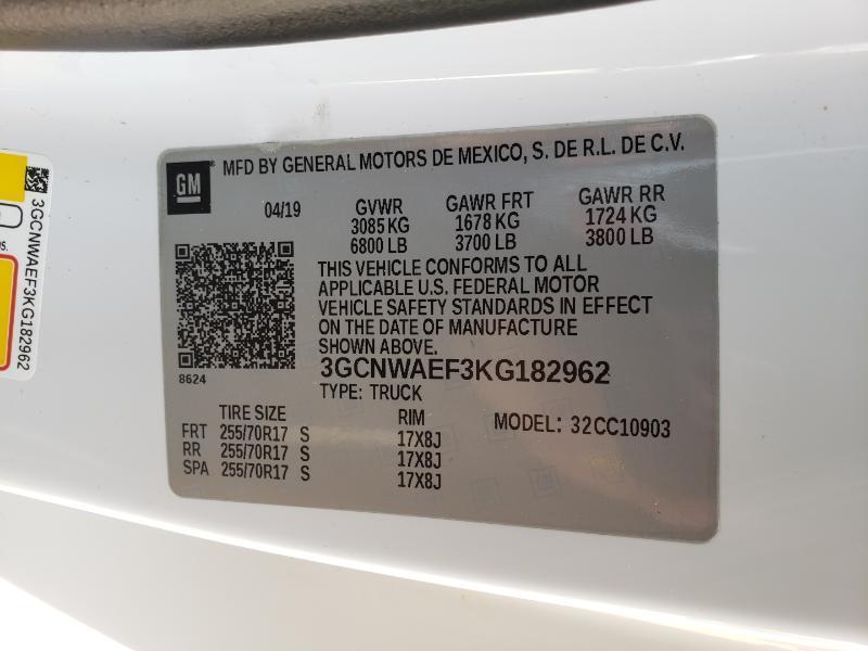 Chevrolet Silverado 1500 Work Truck Long Box 2WD 2019