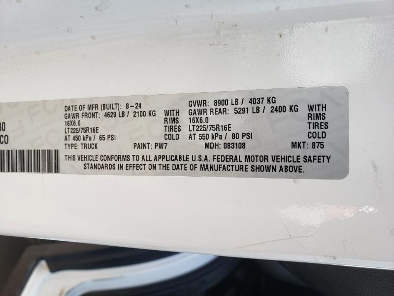 RAM Promaster 2500 High Roof 159-in. WB 2025
