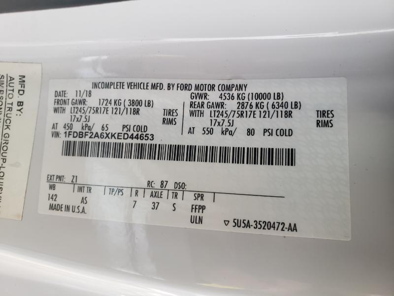 Ford F-250 SD XL 2WD 2019