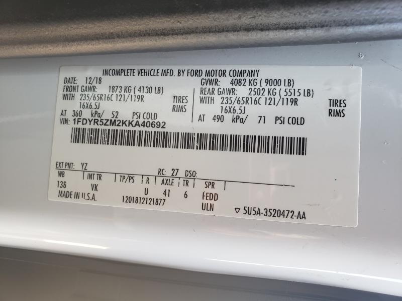 Ford Transit T-250 2019