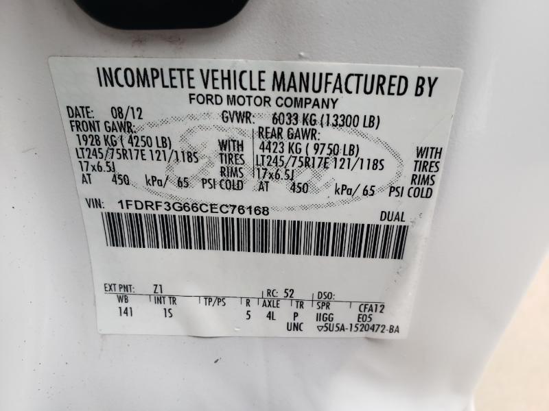 Ford F-350 SD XL DRW 2WD 2012