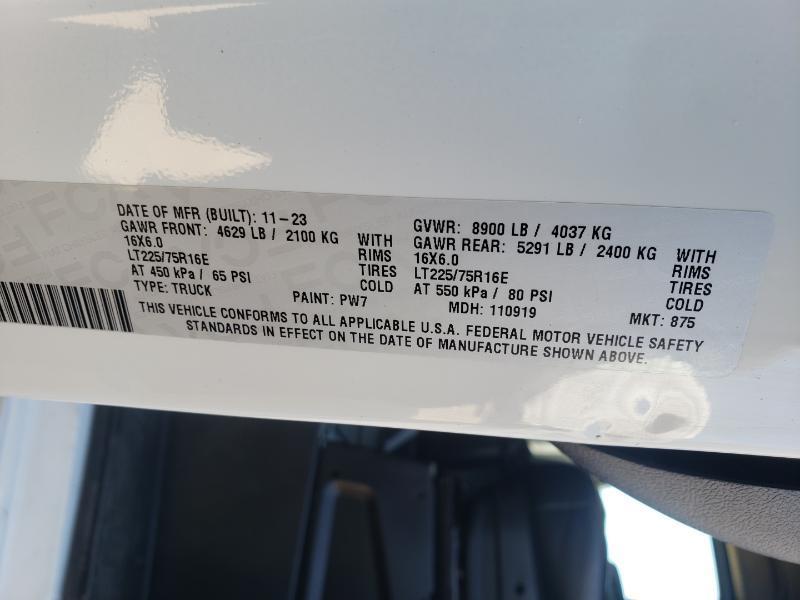 RAM Promaster 2500 High Roof 159-in. WB 2023