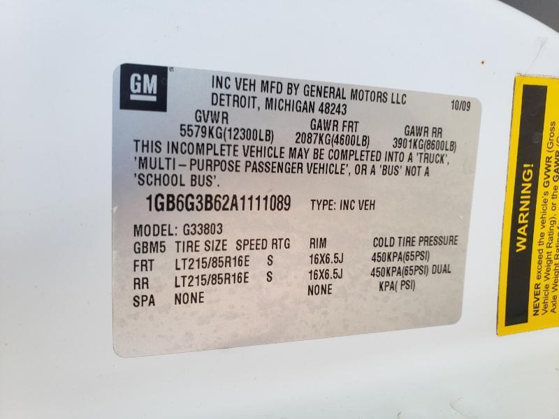 Chevrolet Express G3500 2010