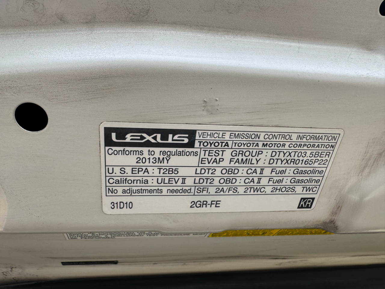 Lexus RX 350 AWD 4dr Crafted Line F Sport 2013 Lexus RX 350 AWD 4dr Crafted Line F Sport 2013