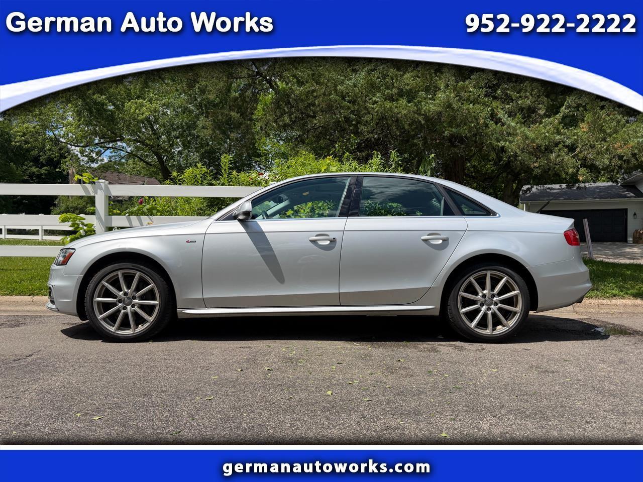 2014 Audi A4 2.0T Premium Sedan quattro Manual