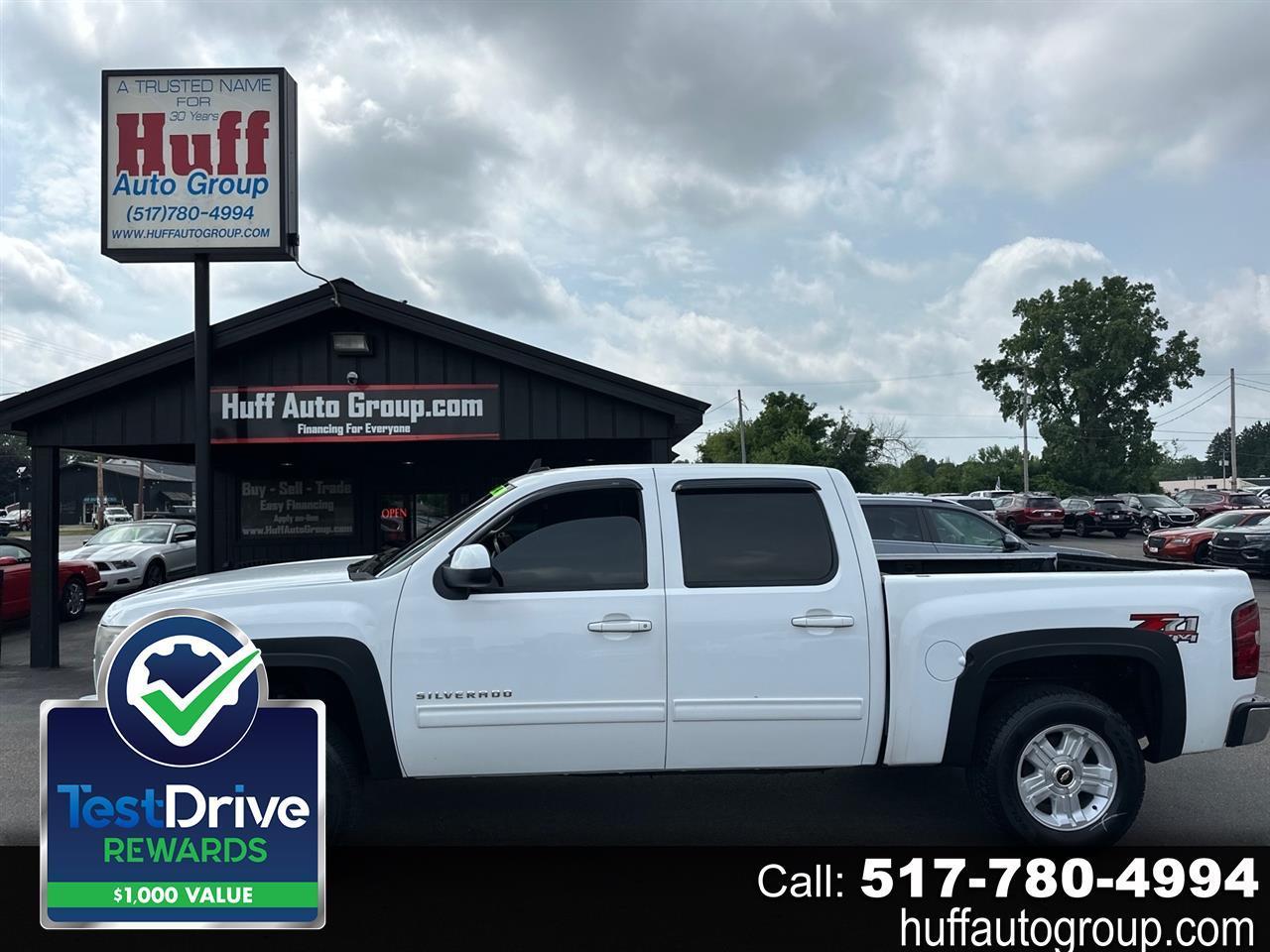 2012 Chevrolet Silverado 1500 4WD Crew Cab 143.5" LT