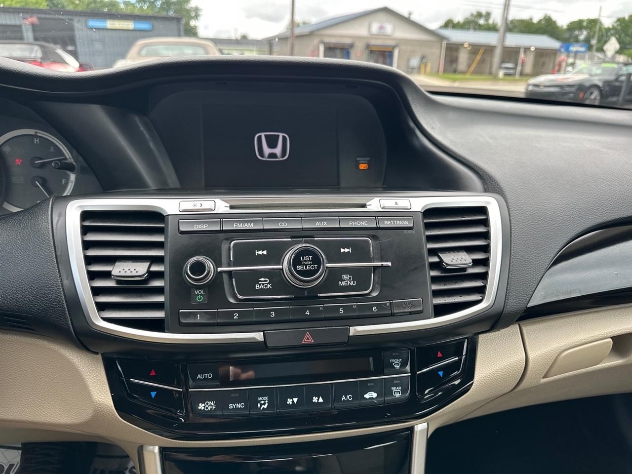Honda Accord Sedan LX CVT 2017