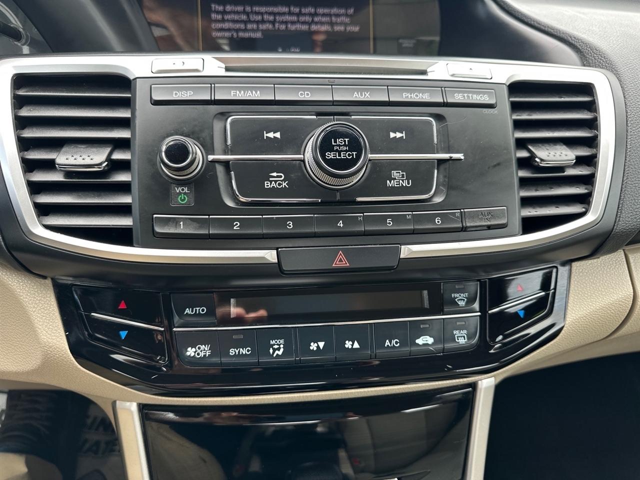 Honda Accord Sedan LX CVT 2017