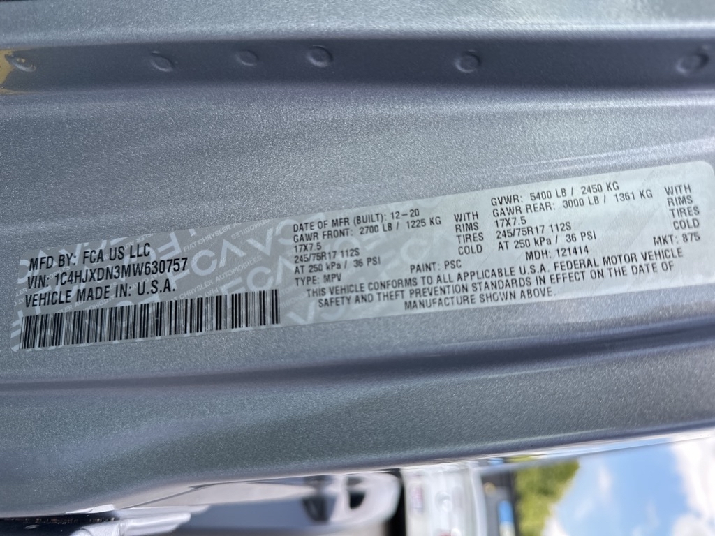 Jeep Wrangler Unlimited Sport S 4x4 2021