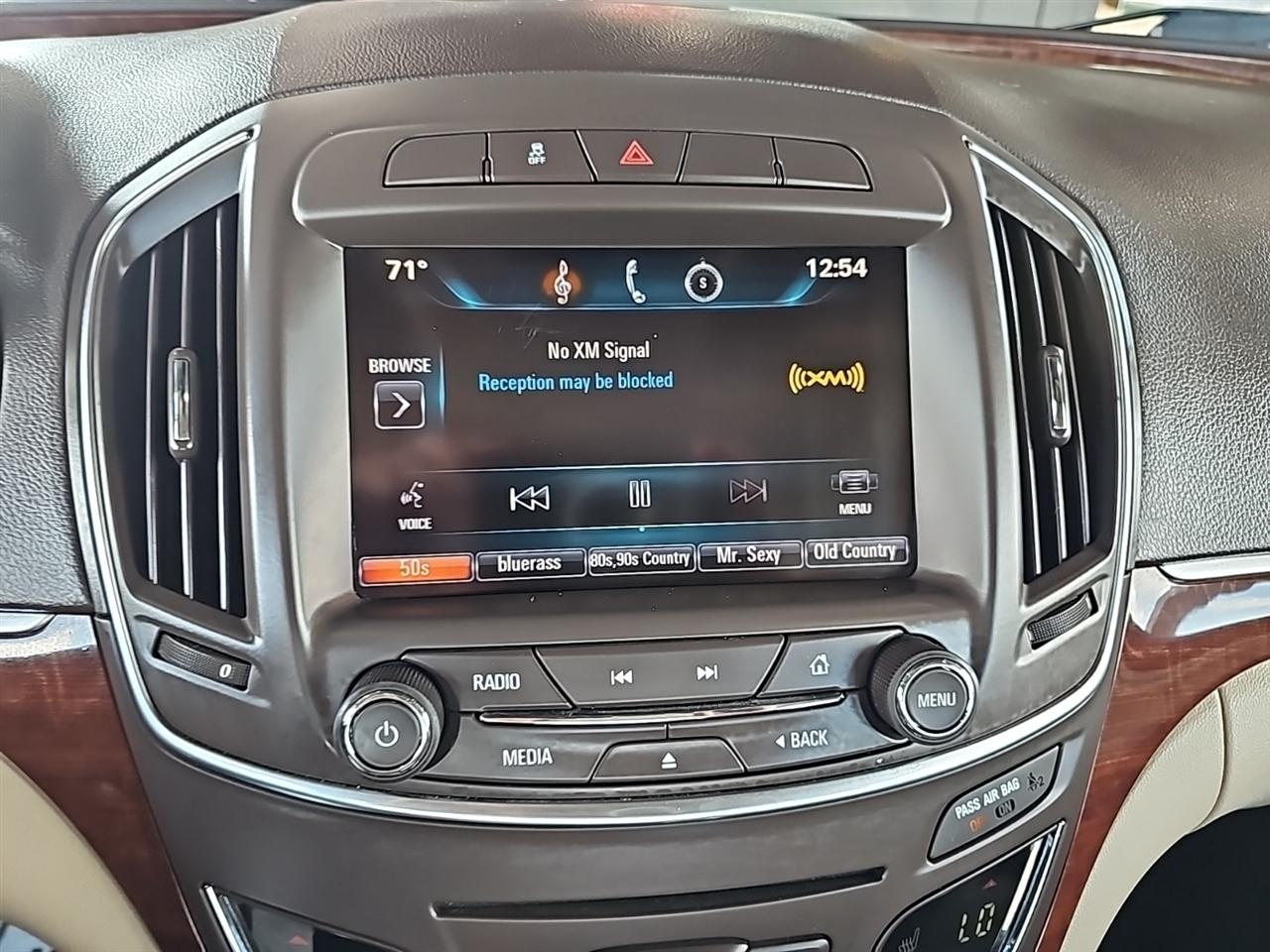 Buick Regal 4dr Sdn Turbo FWD 2014