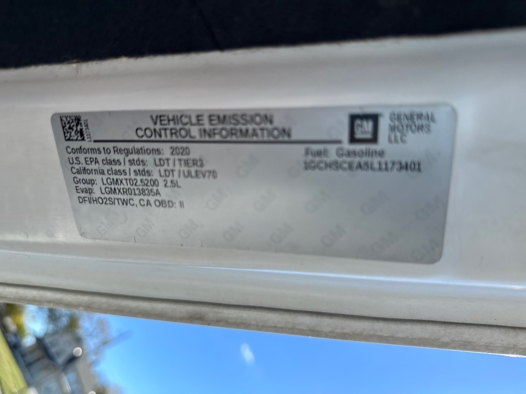 Chevrolet Colorado 2WD Ext Cab 128" LT 2020