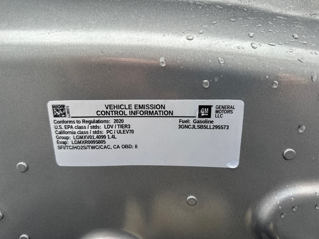 Chevrolet Trax FWD 4dr LT 2020