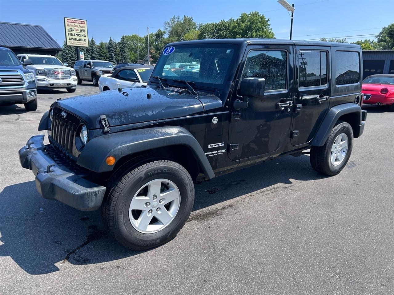 Jeep Wrangler JK Unlimited Sport S 4x4 2018