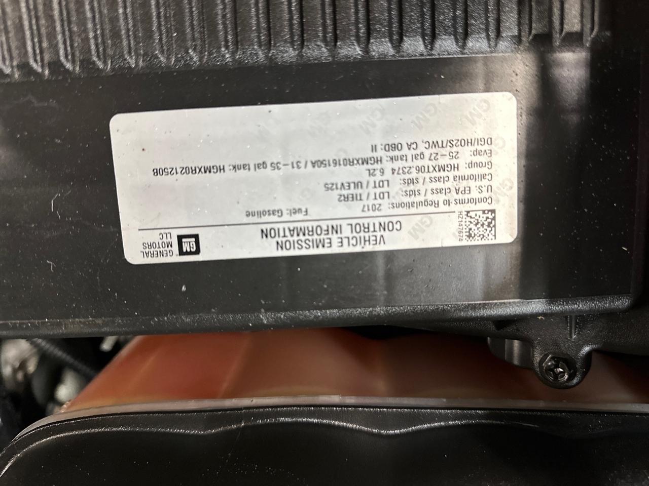 Chevrolet Silverado 1500 4WD Double Cab 143.5" LTZ w/2LZ 2017