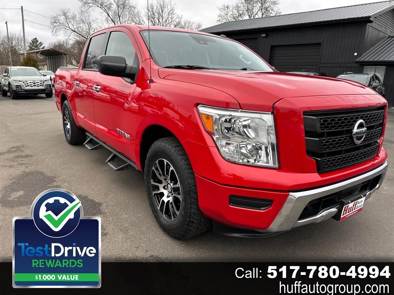 2021 Nissan Titan 4x2 Crew Cab SV