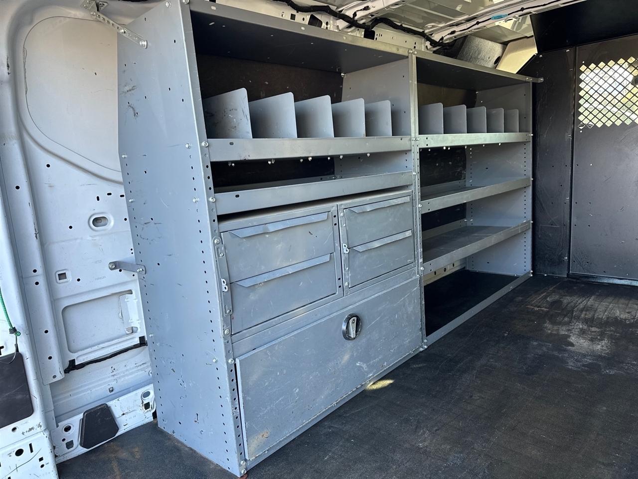 Ford Transit Cargo Van T-250 130" Low Rf 9000 GVWR Swing-Out RH Dr 2015