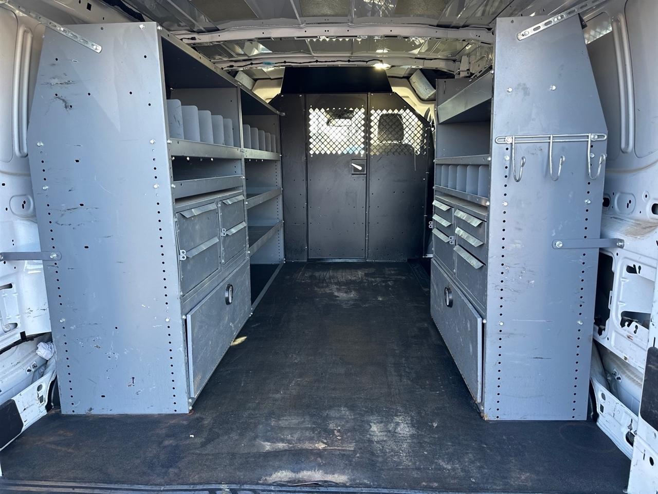 Ford Transit Cargo Van T-250 130" Low Rf 9000 GVWR Swing-Out RH Dr 2015