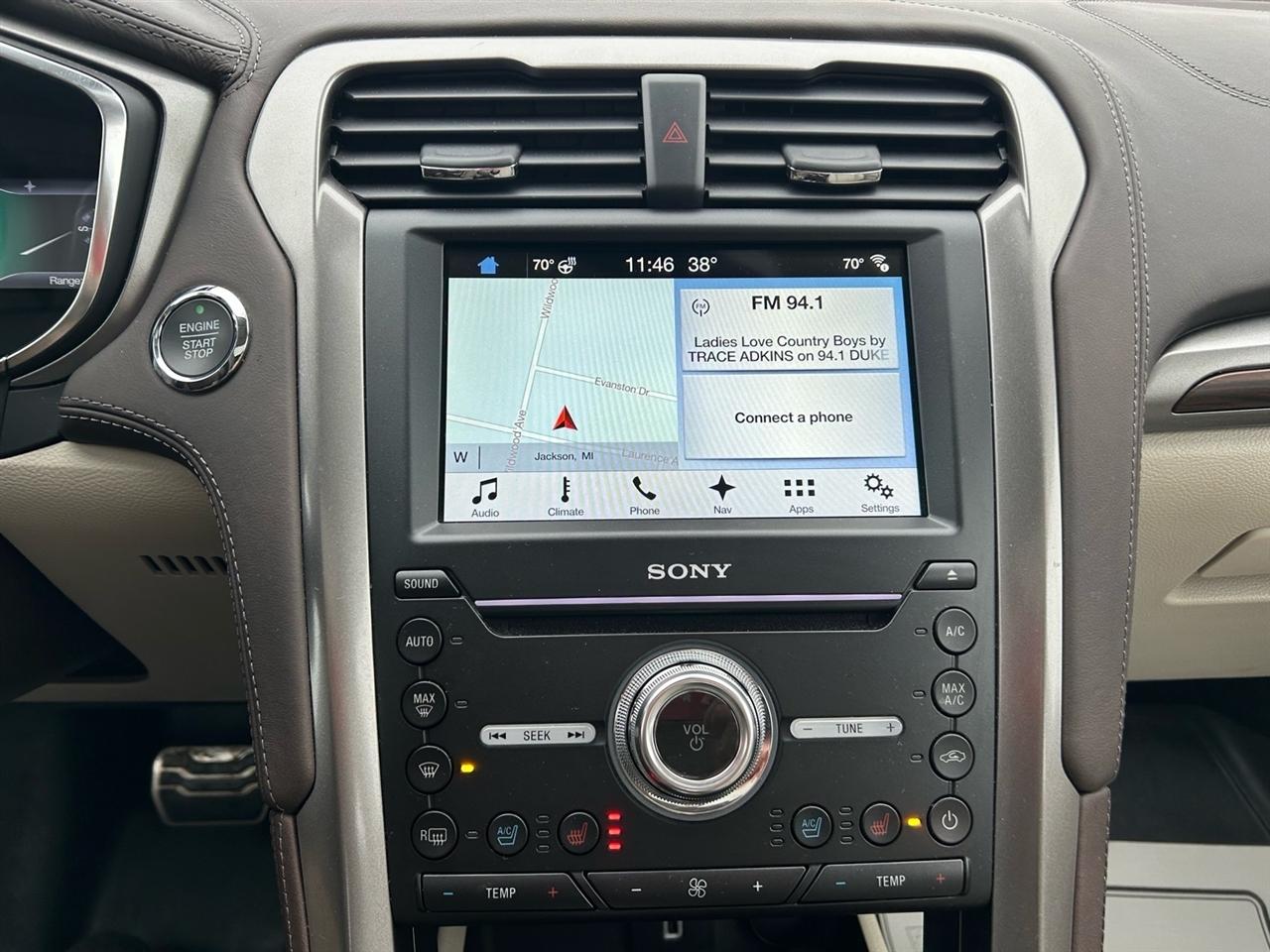 Ford Fusion Energi Platinum FWD 2017