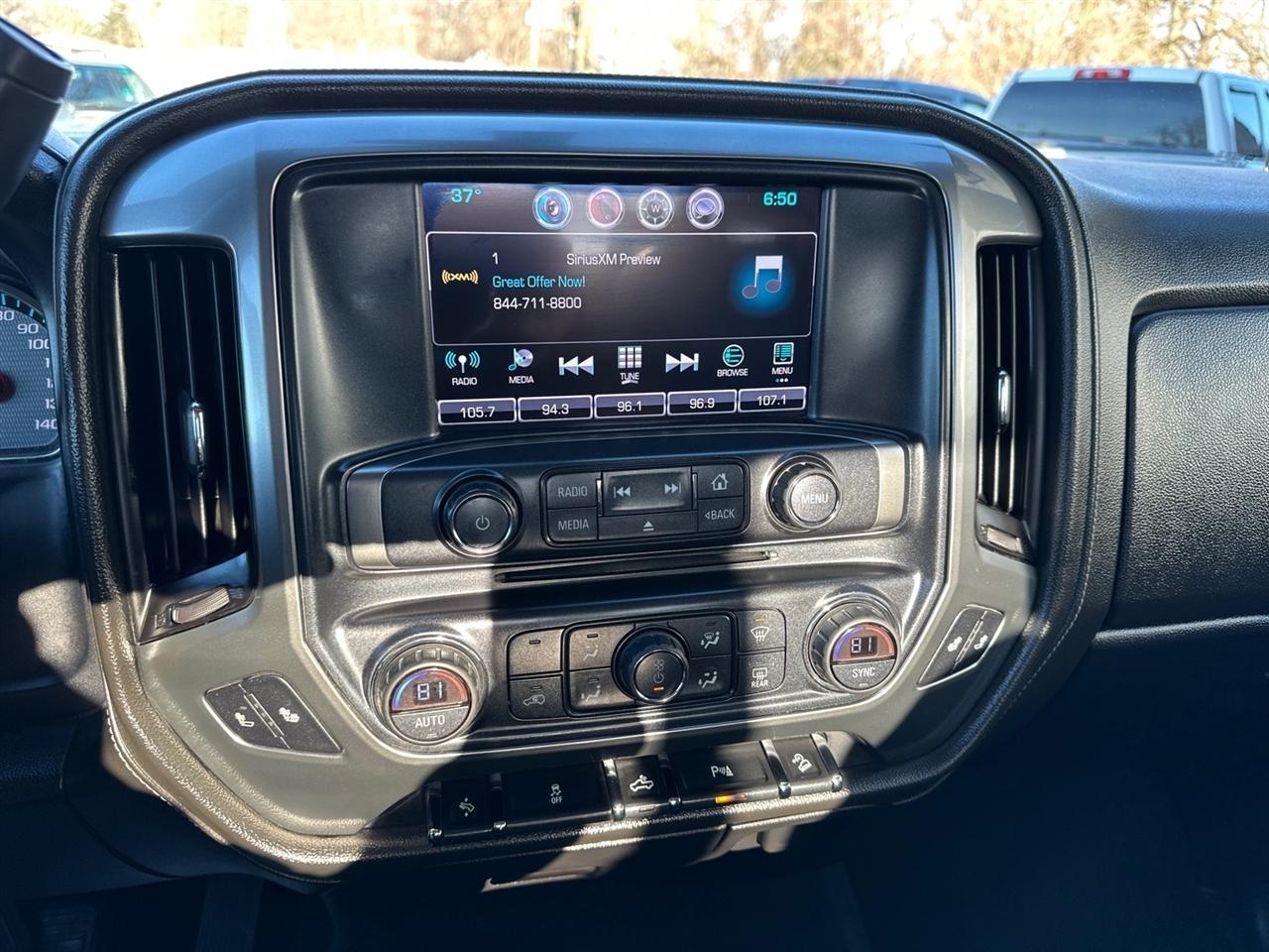 Chevrolet Silverado 1500 4WD Double Cab 143.5" LTZ w/2LZ 2016