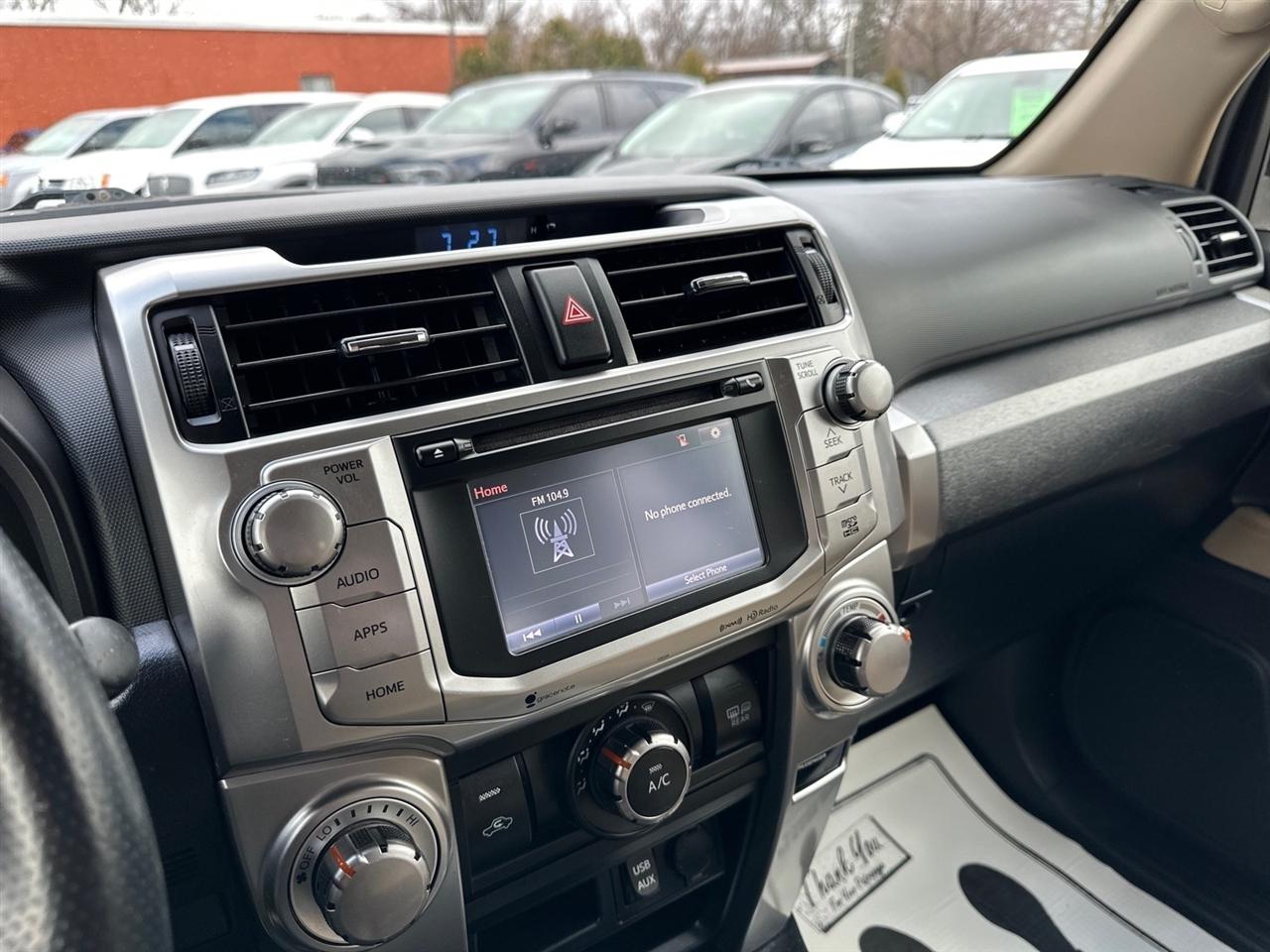 Toyota 4Runner 4WD 4dr V6 Trail Premium (Natl) 2016