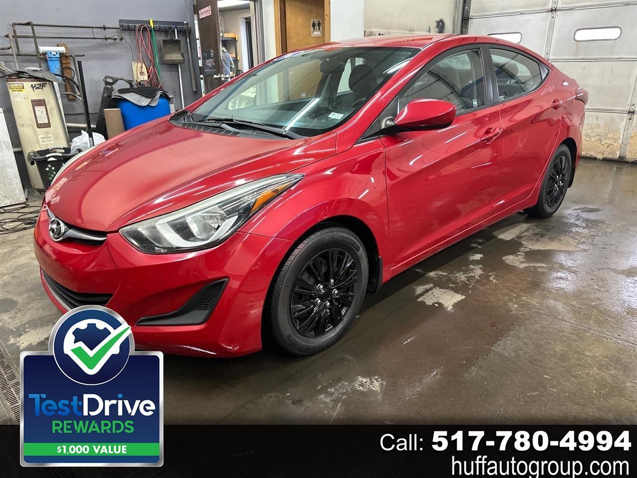 2016 Hyundai Elantra 4dr Sdn Auto SE (Ulsan Plant)