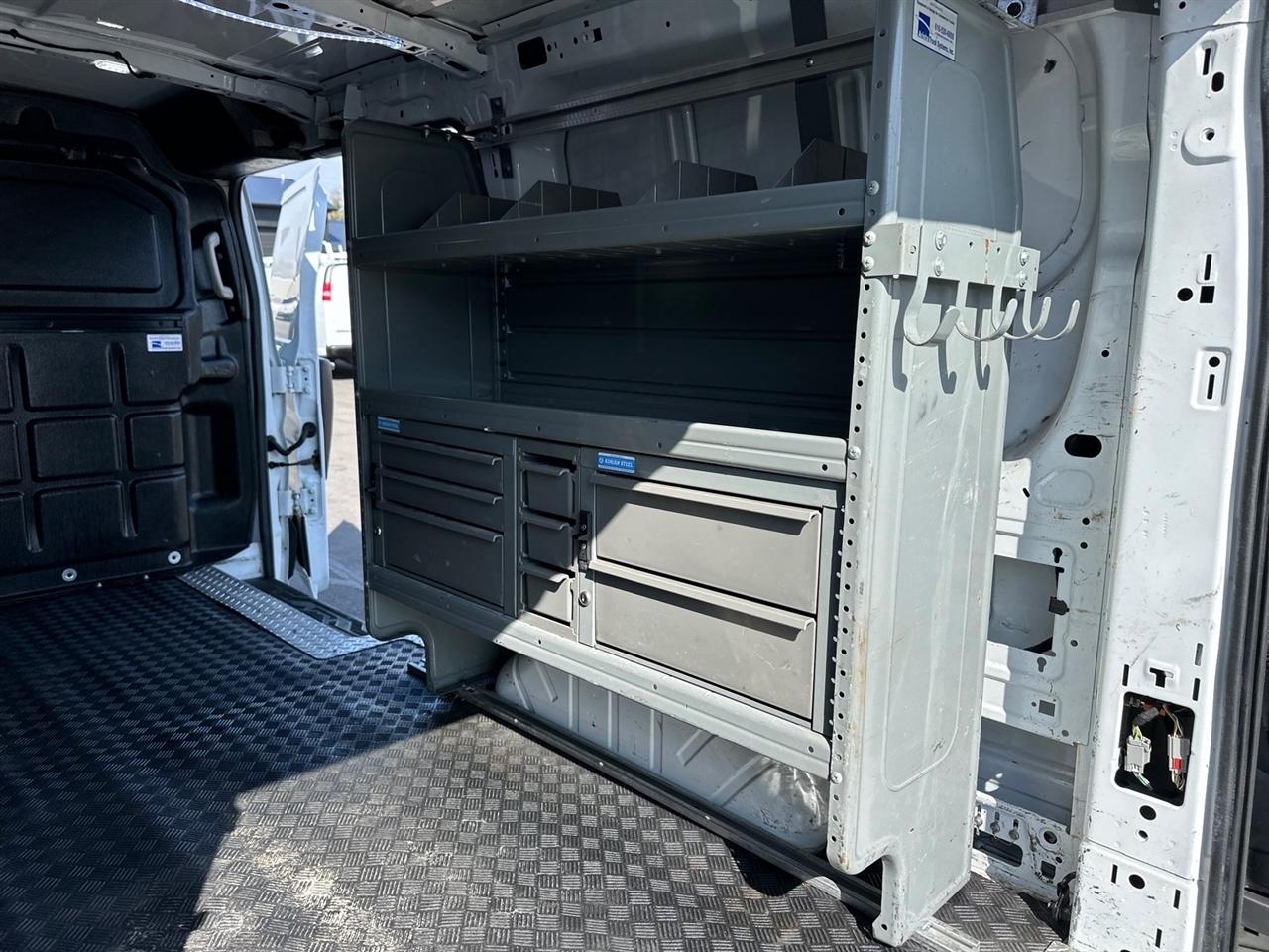 Ford Transit Van T-250 130" Low Rf 9000 GVWR Swing-Out RH Dr 2018